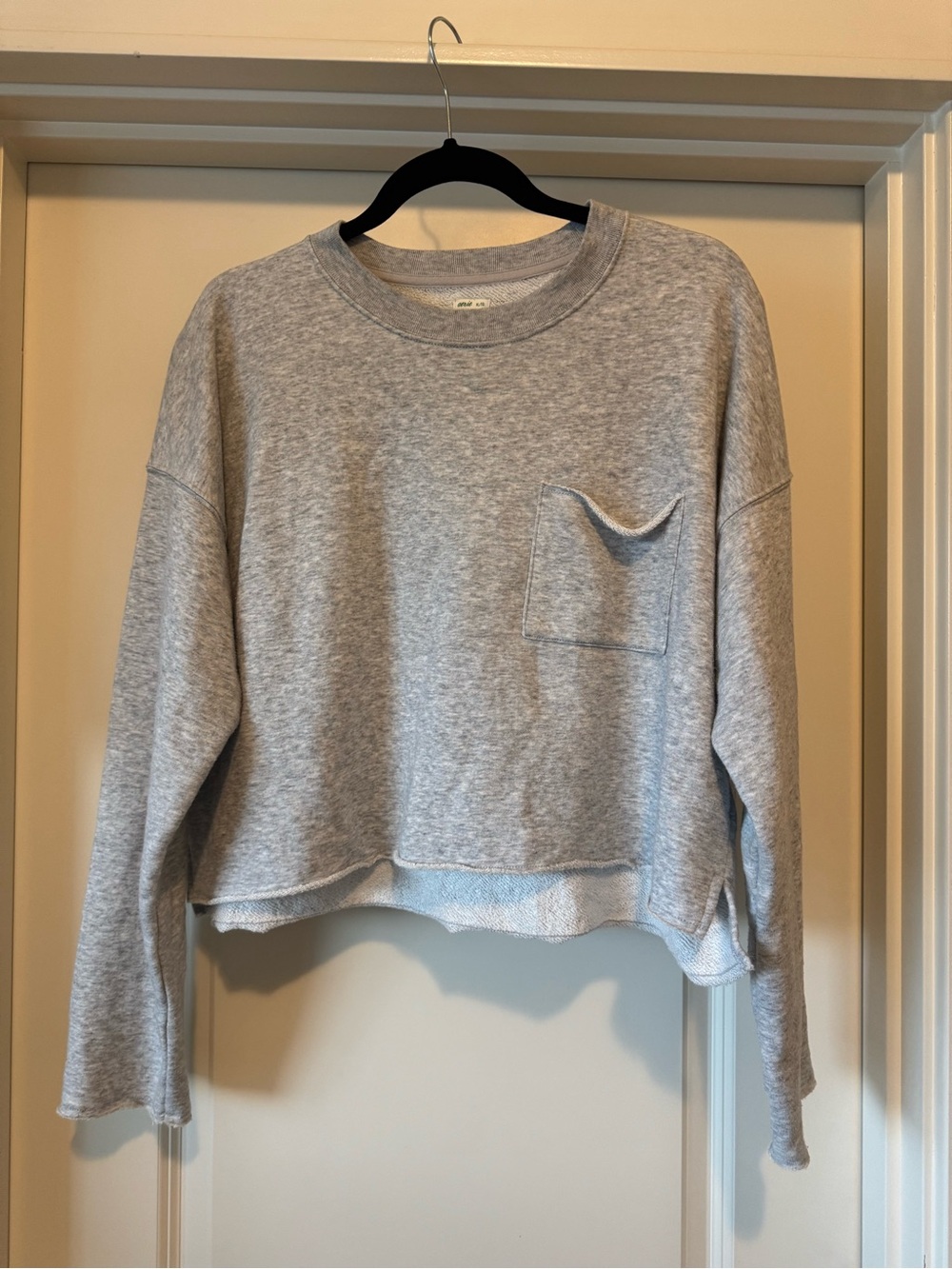 Aerie cropped crewneck sweatshirt